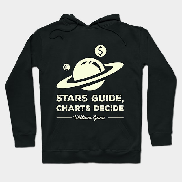 Stars Guide Charts Decide Hoodie by BERMA Art